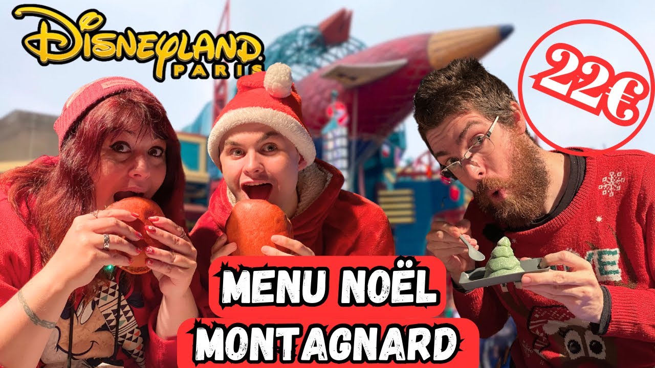 ON TESTE LE MENU DE NOËL DU CAFÉ HYPERION À DISNEYLAND PARIS
