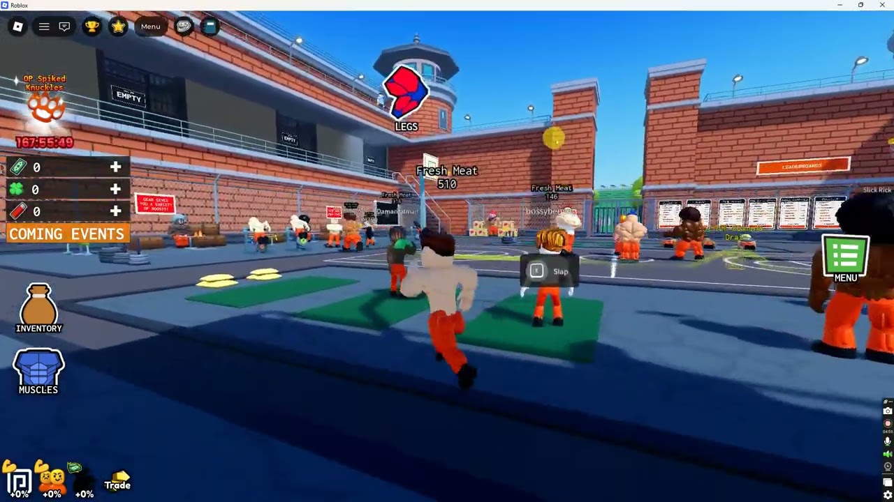 playing prison pump part 1