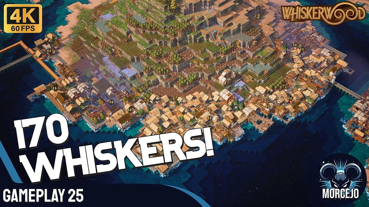 Whiskerwood - 170 whiskers! - No commentary gameplay