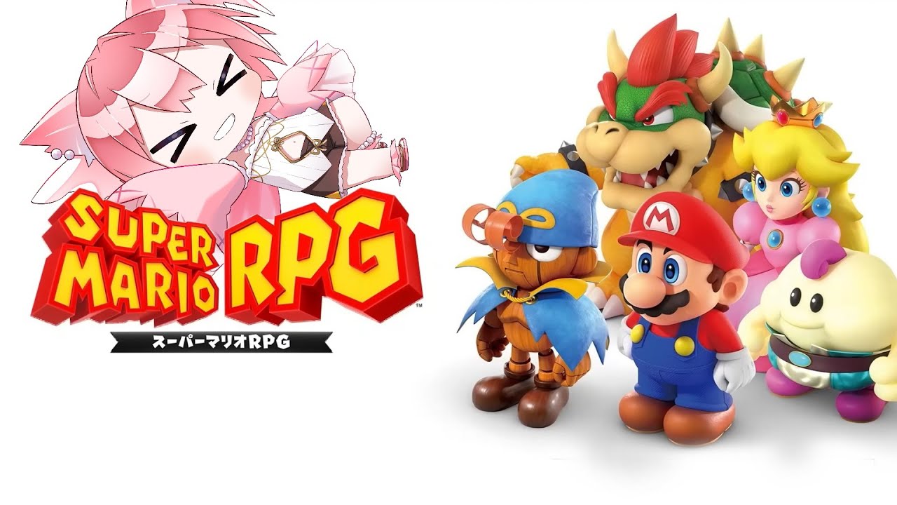 【スーパーマリオRPG】#1 実はやったことが無い神ゲーと噂のあのゲーム！！【Vtuber/坂生エン】