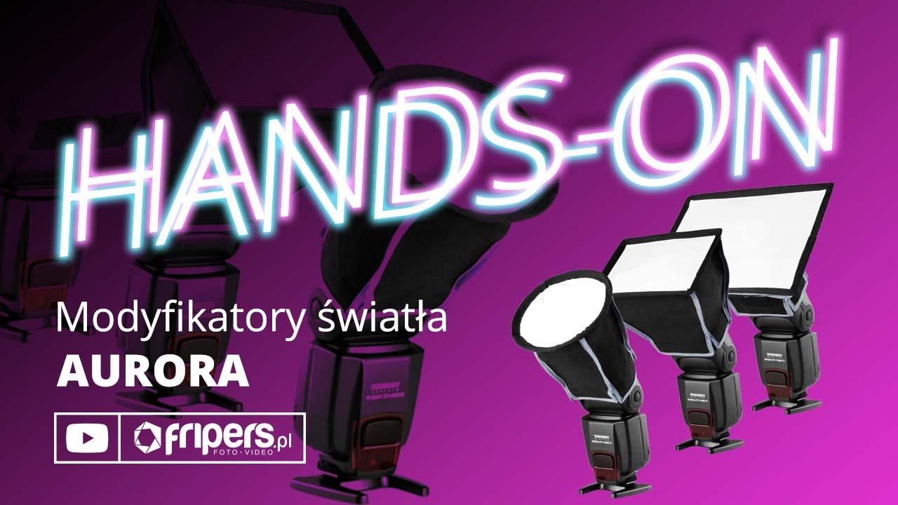 HANDS-ON Modyfikatory do lamp reporterskich AURORA