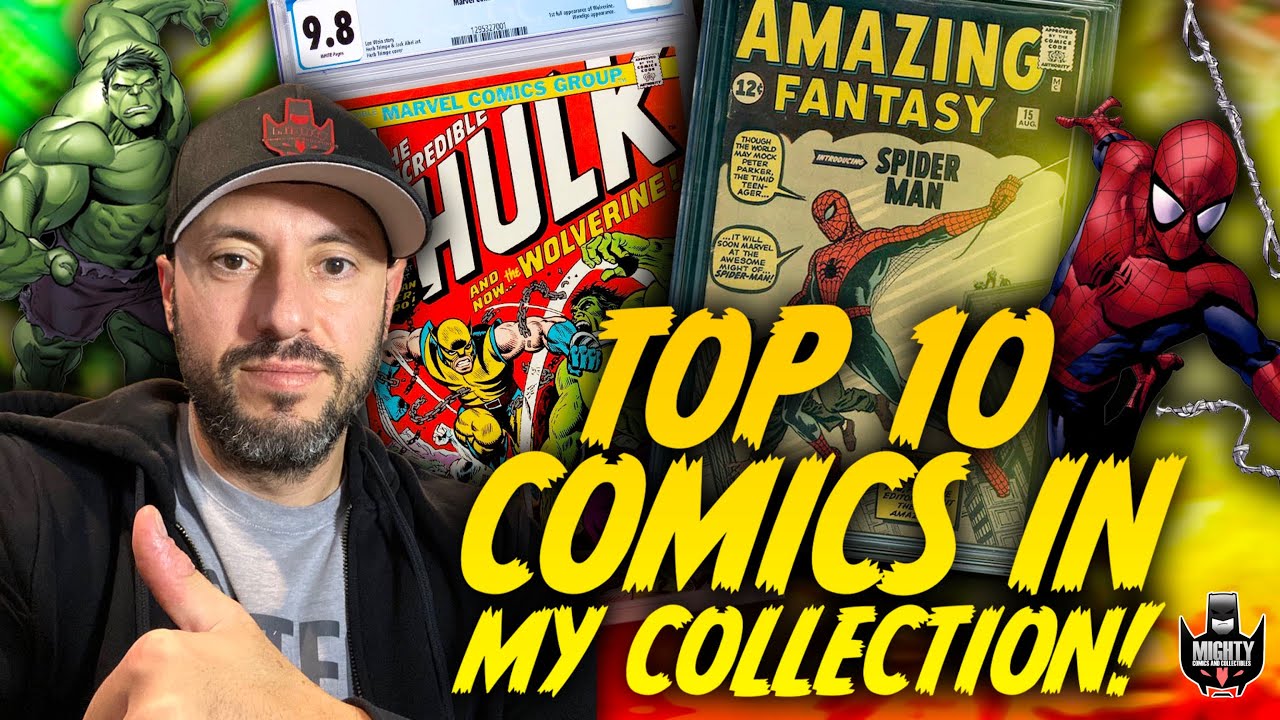 TOP 10 COMICS in my Collection | Major Grail Comics