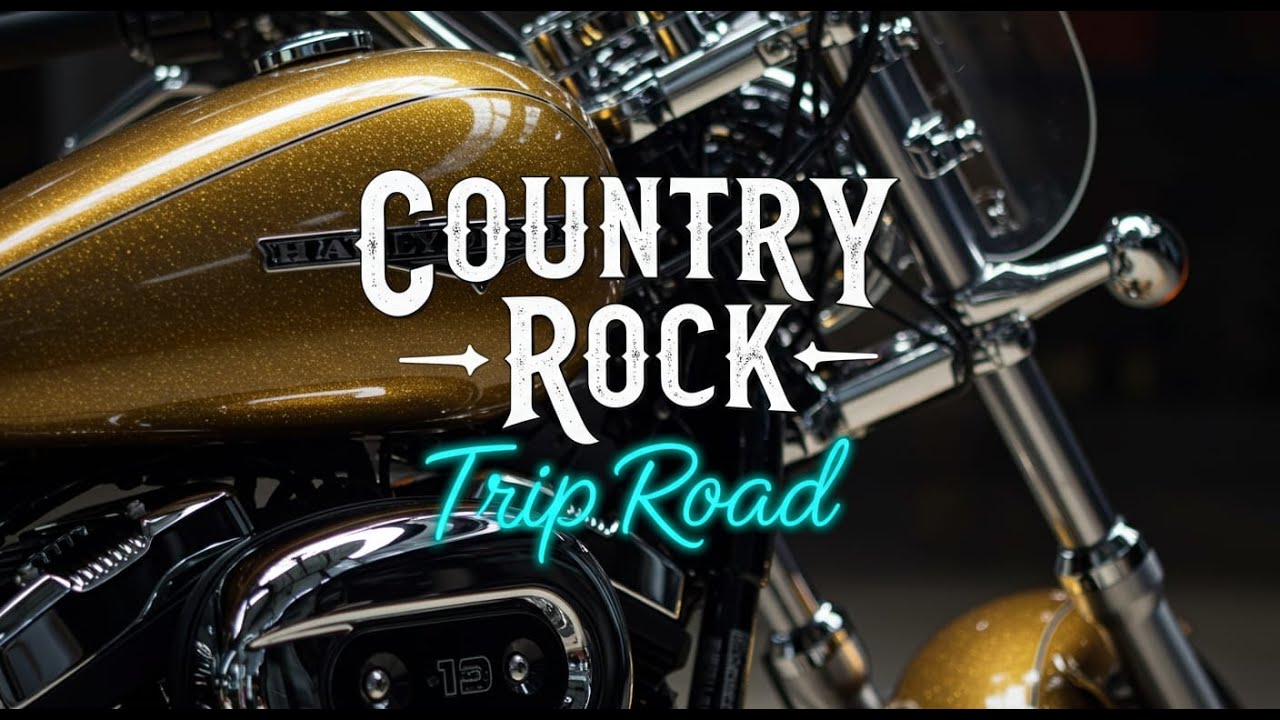 🎸 Country Rock Trip Road – Love on the Road 🛣️❤️🏍️