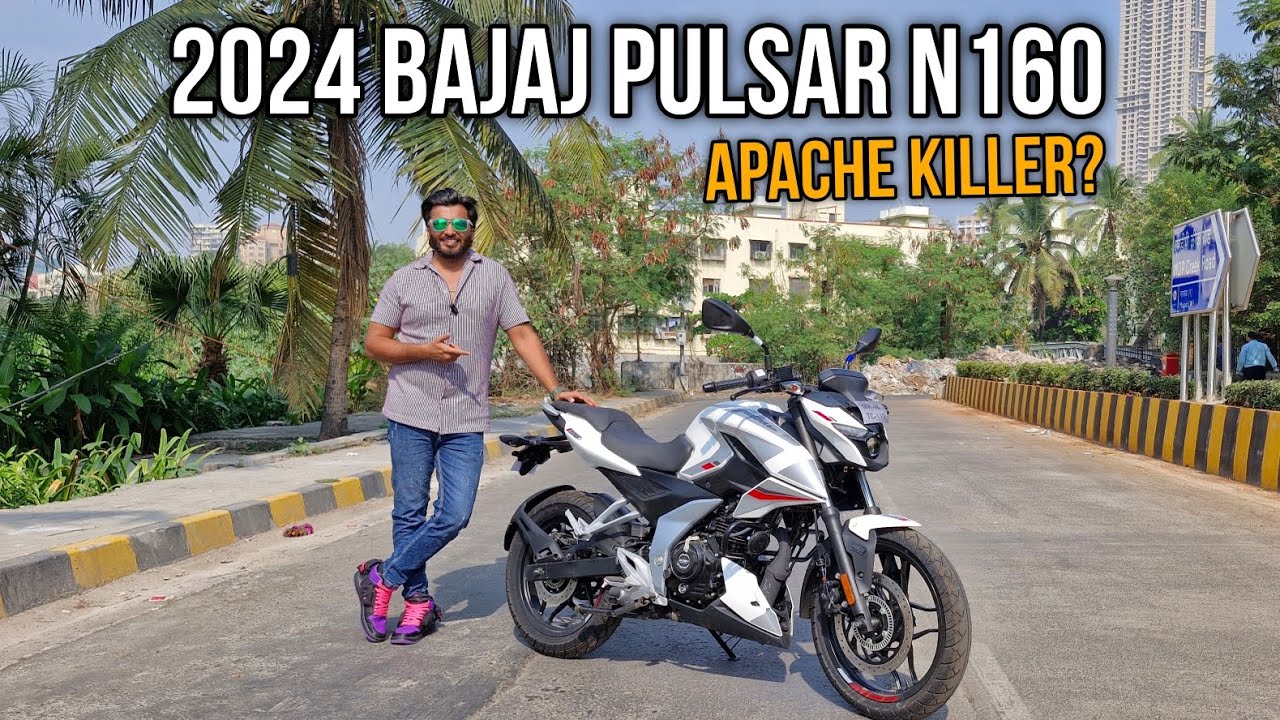 Finally Updated 😍 🤍 White Bajaj Pulsar N160 2024 | Full Ride Review 🔥