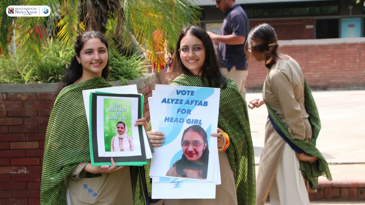 Student Council Elections - Beaconhouse Newlands Lahore