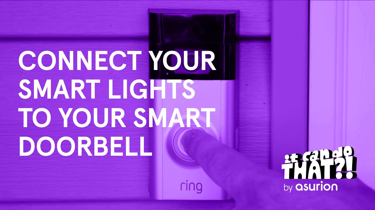 How to connect your smart lights to your smart doorbell | It Can Do That?!