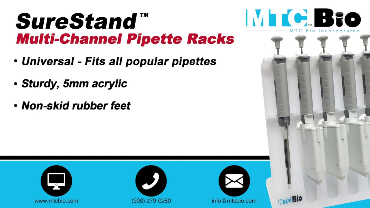 SureStand™ - Multi-Channel Capable Pipette Rack