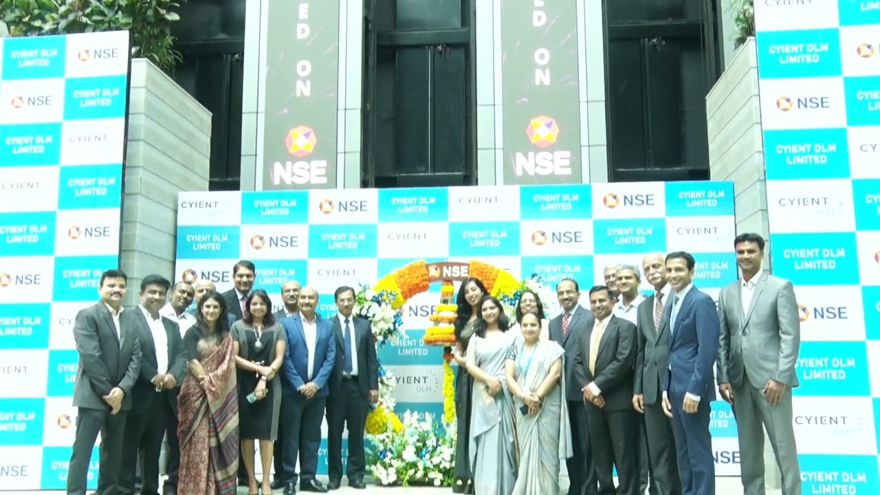 Cyient DLM Listed on NSE