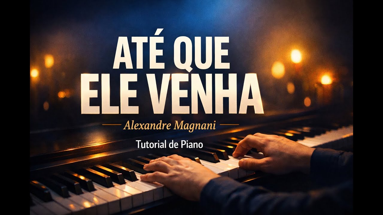 ATE QUE ELE VENHA - Tutorial Piano