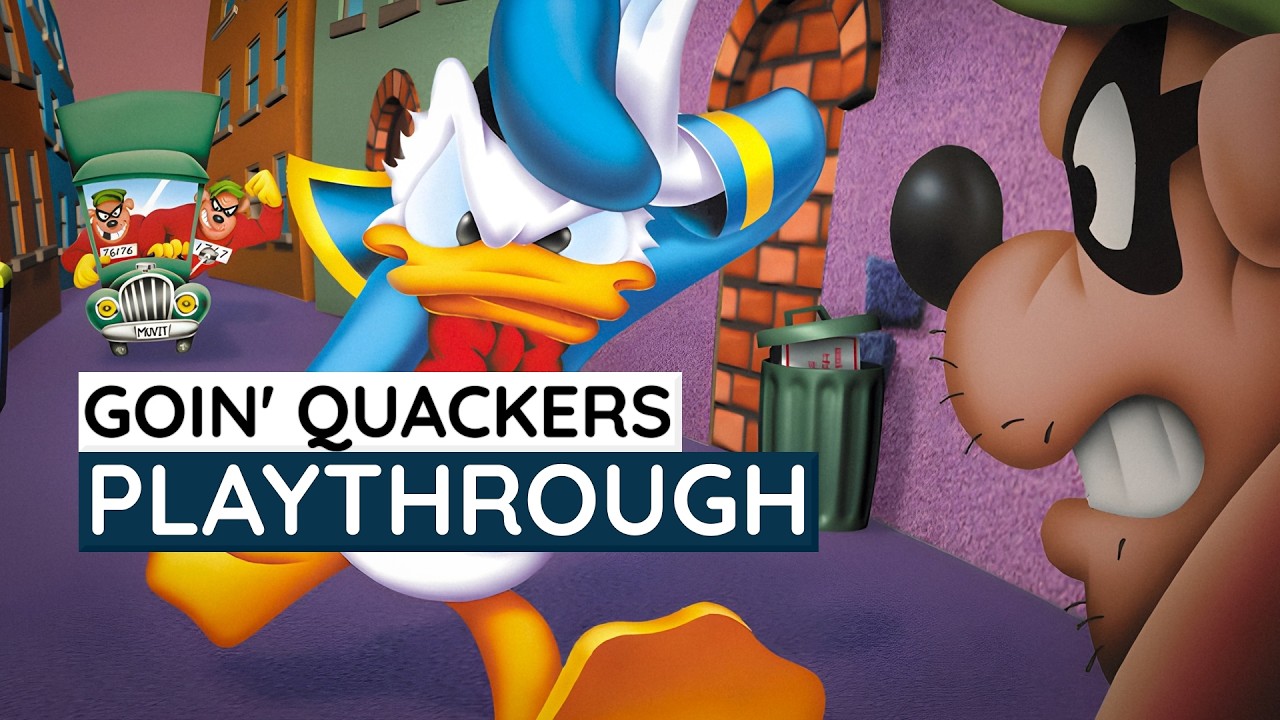 Donald Duck: Goin' Quackers Playthrough Let's Play