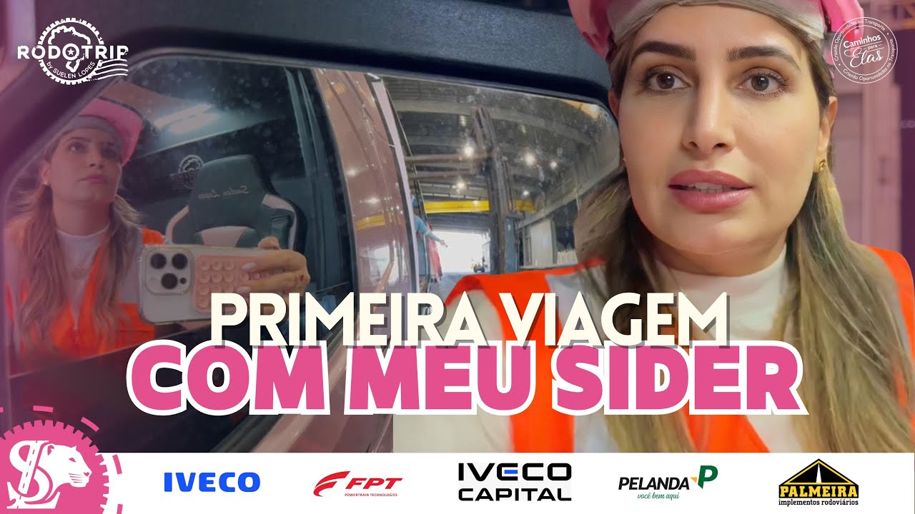 PRIMEIRA VIAGEM COM MEU SIDER