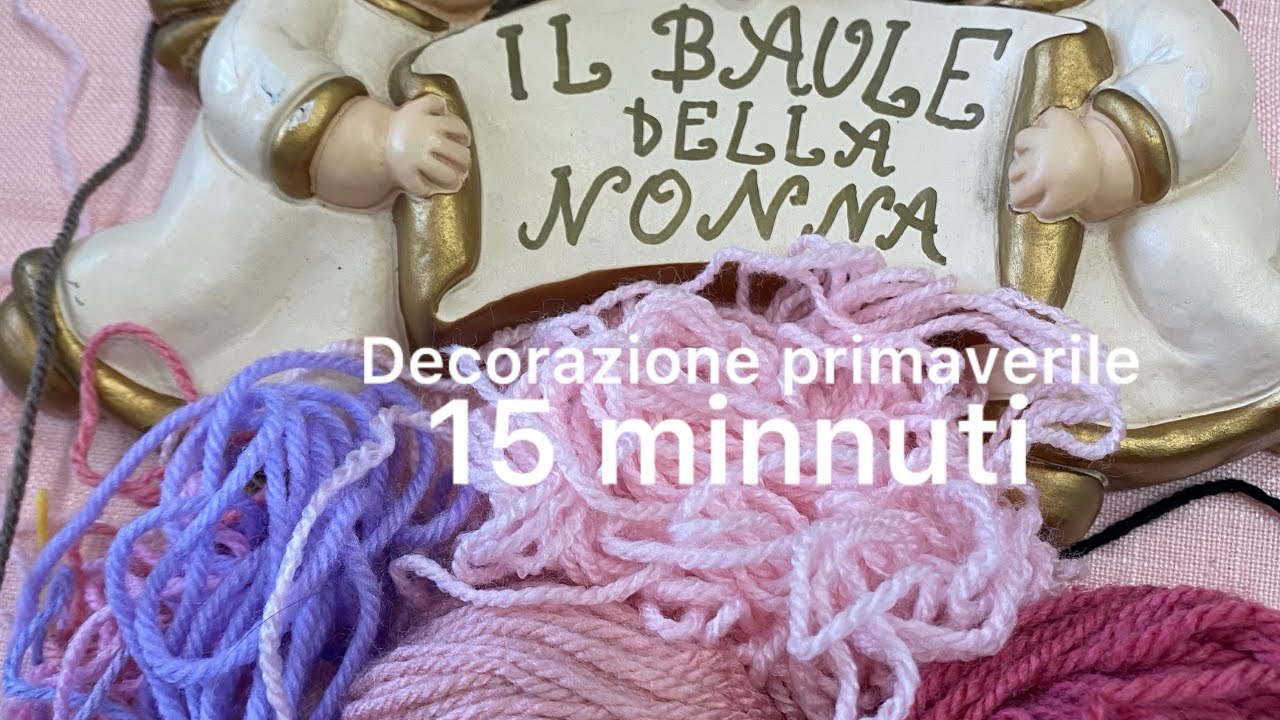 Decorazione primaverile 15 minuti 