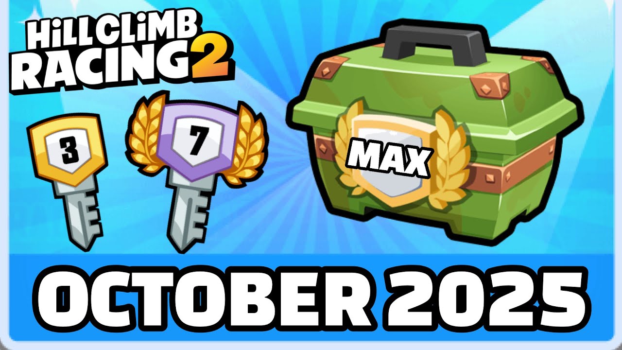 🔥ALL ADVENTURE KEYS OCTOBER 2025 - Hill Climb Racing 2