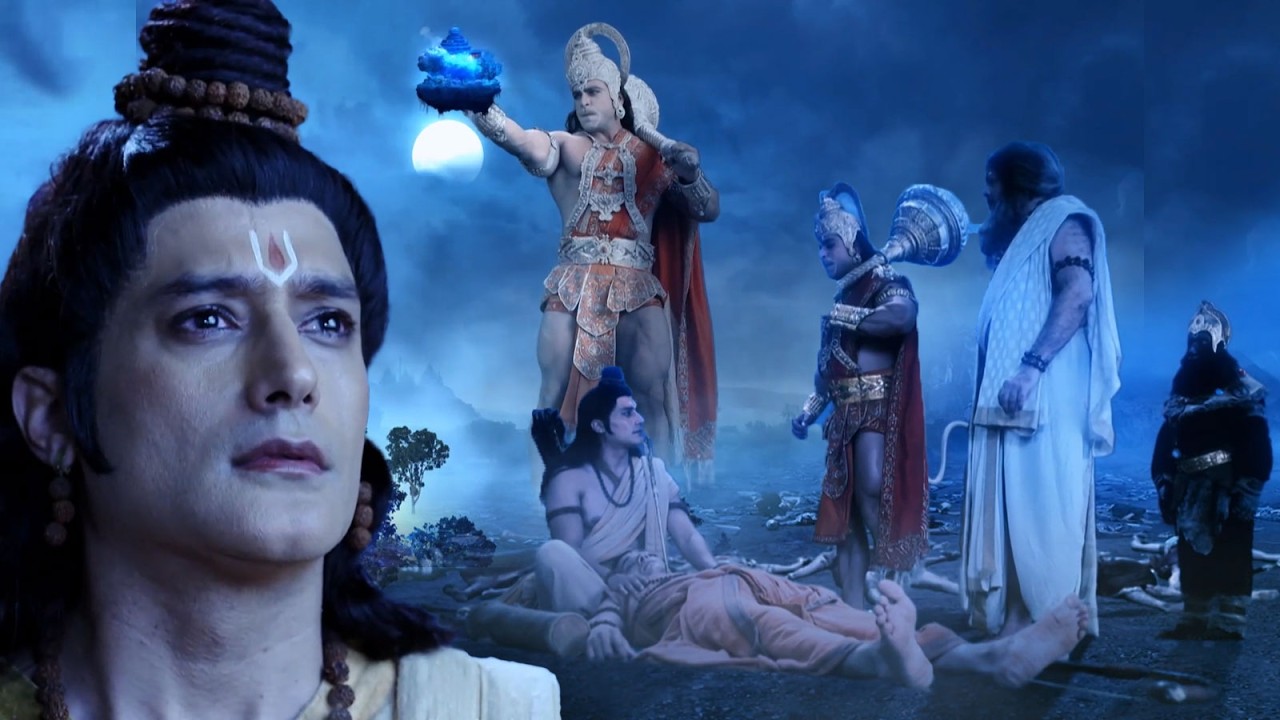 लक्ष्मण के प्राणों को बचाने लिए हनुमान जी ले आये महावेद्य जी को रावण के घर से | महावीर बजरंगबली