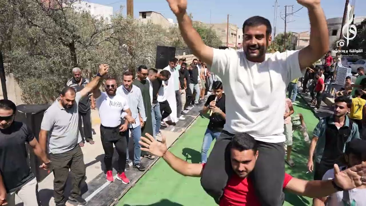 زفة وتلبيسة العريس محمود العلاونه - الفنان محمد الفواز والفنان بشار الباسم 2025 