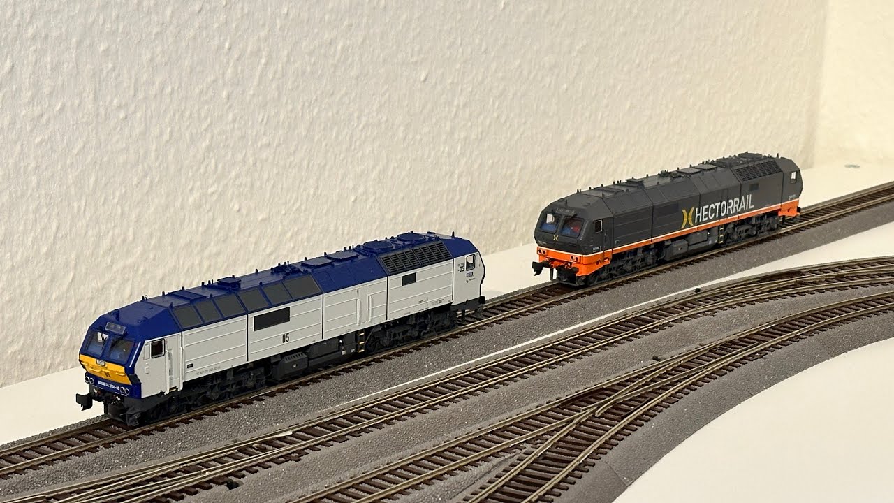 ASM 79201 H0 NOB DE2700 05 und ASM 80201 Hectorrail DE2700 Obelix Digital Sound