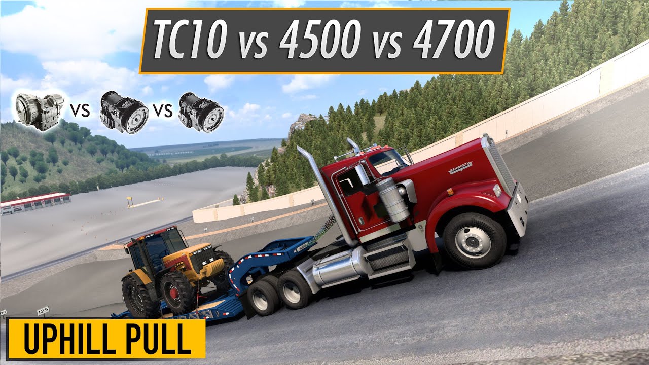 ATS - Allison Transmission Comparison (TC10 vs 4500 vs 4700) American Truck Simulator