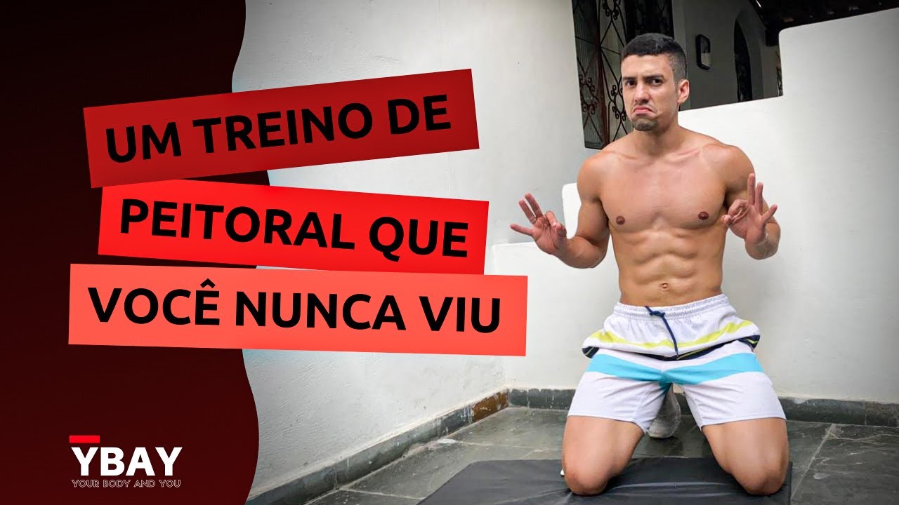 Treino para detonar peitoral em tempo recorde (EU QUASE TRAVEI)
