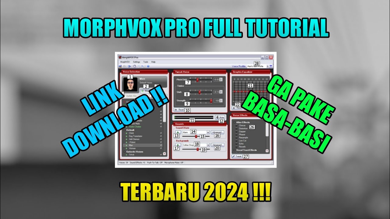 TERBARU 2024 😰‼️FULL TUTORIAL MORPHVOX PRO
