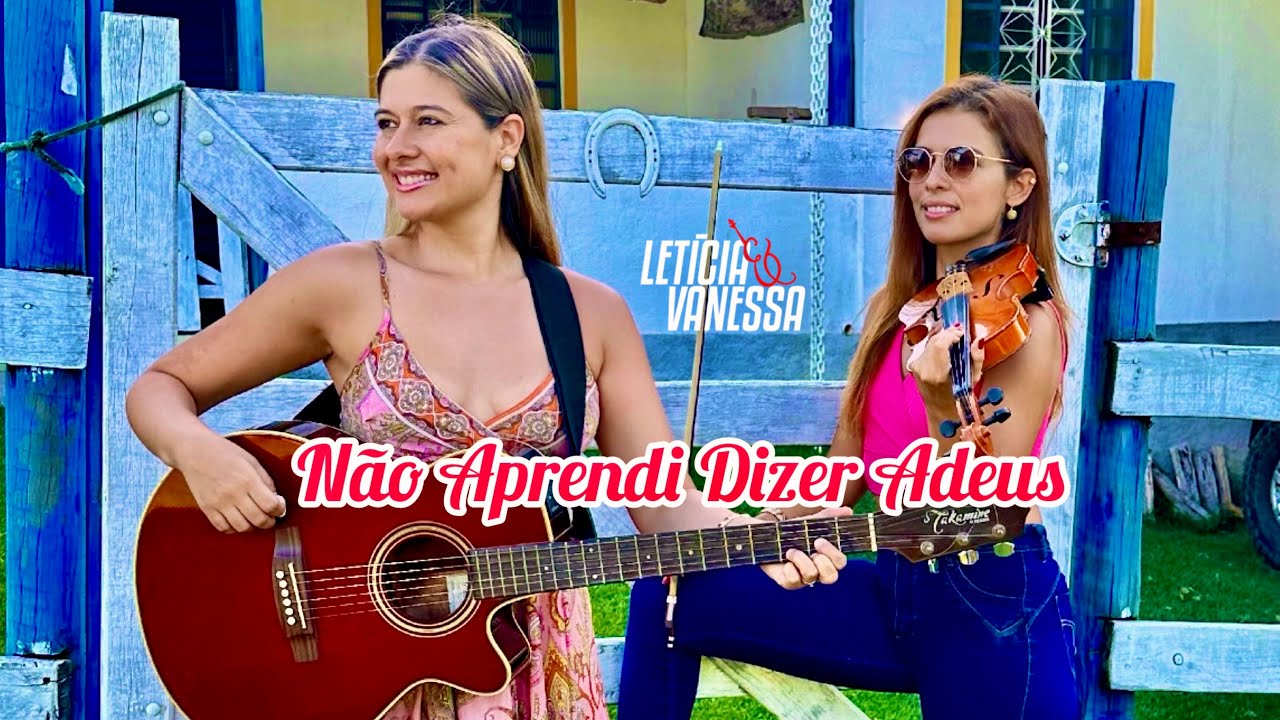 Não Aprendi Dizer Adeus (Leandro e Leonardo) - Letícia e Vanessa cover