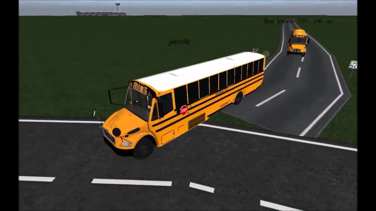 Multiplayer Field Trip with bus 739 l Rigs of Rods