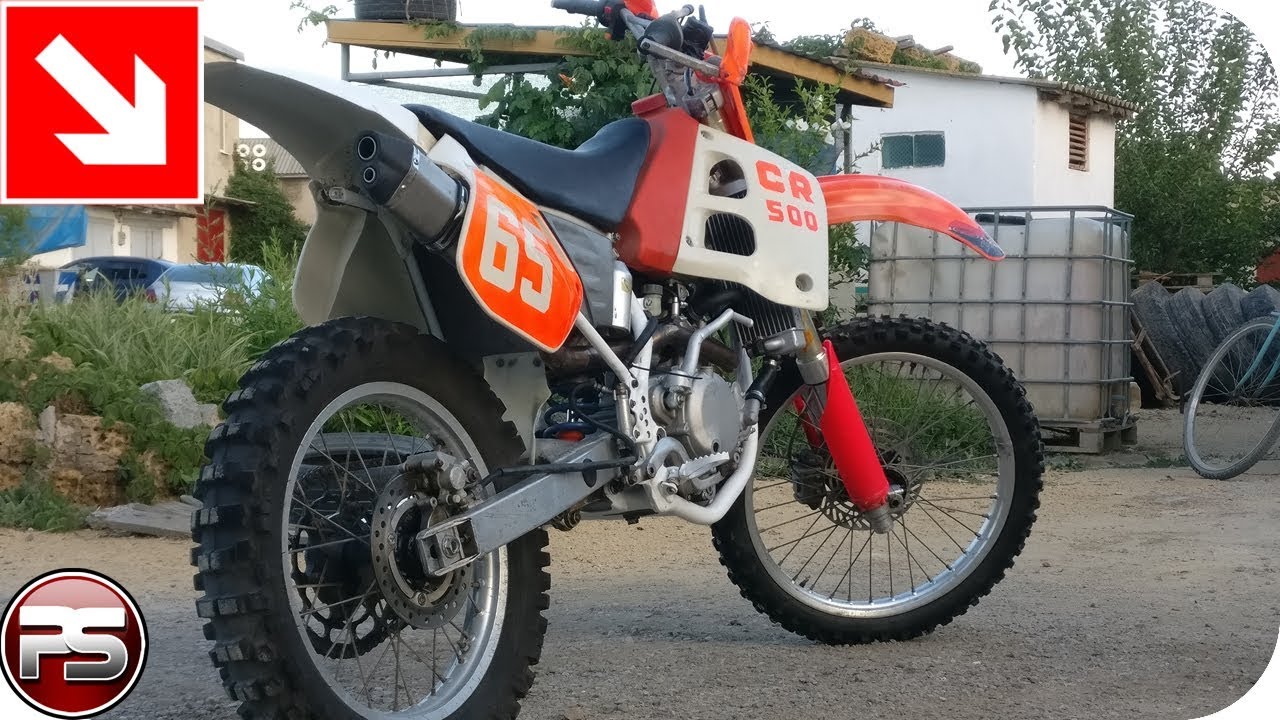 Honda CR500 с китайским мотором: конец истории. Возможно...