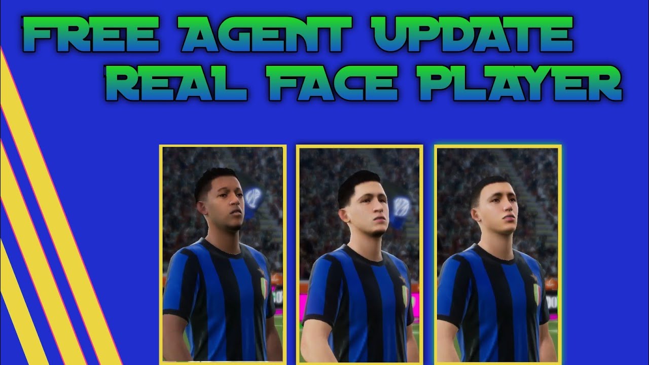NEW FREE AGENT REAL FACE EFOOTBALL 2026