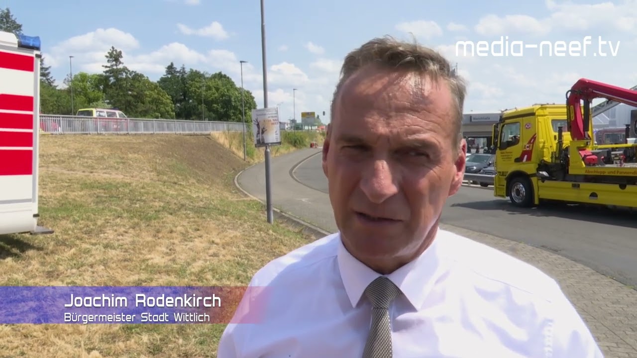 Brand eines Autohauses in Wittlich │10.07.2023