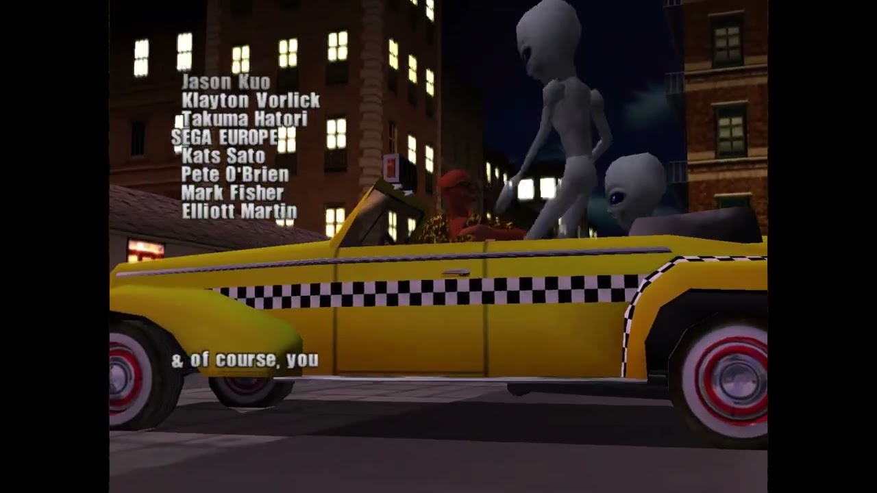 Crazy Taxi 3: High Roller Credits (Small Apple - Another Day PC Version)