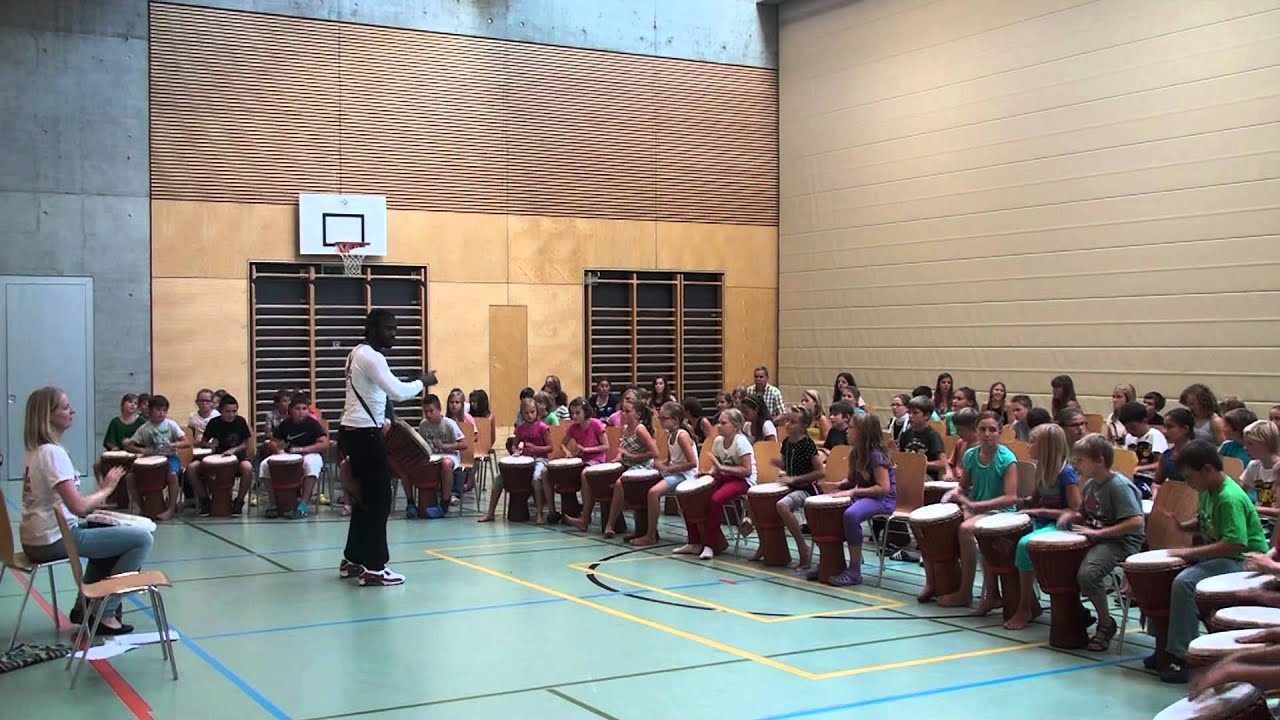 DJEMBE PLAYER IN SWITZERLAND