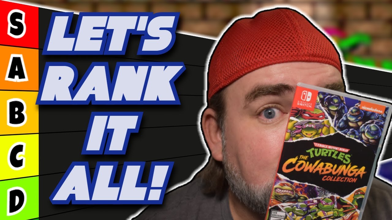 Ranking  All 13 Games in the Cowabunga Collection!