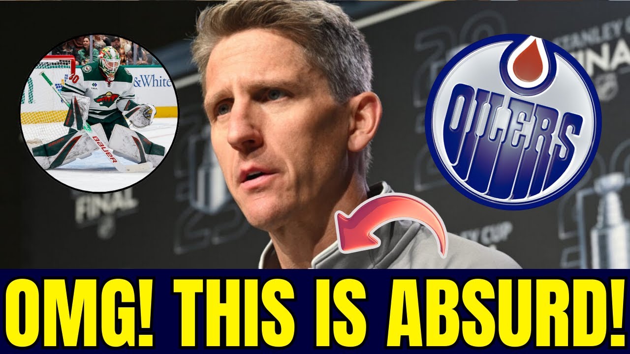 BREAKING NEWS! OILERS COACH DIDN'T EXPECT THIS!? RUMOR OF AN ELITE GOALKEEPER?! EDMONTON OILERS NEWS