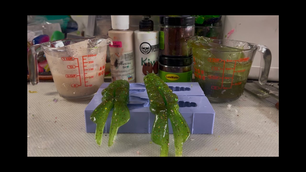 new swamp trout baits mold!!!