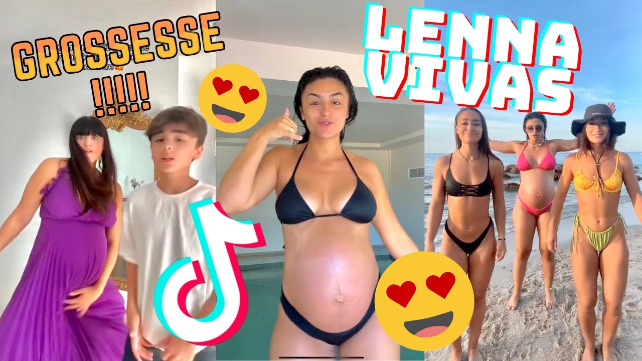 LES MEILLEURS MOMENTS DE LENNA VIVAS !!!! GROSSESSE 😱😍