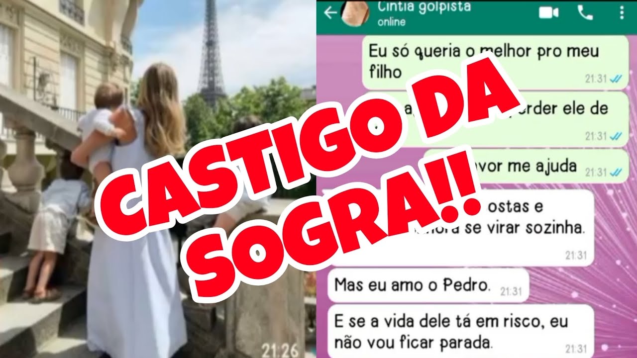 CASTIGO DA SOGRA HISTÓRIA COMPLETA COMPILADO!!