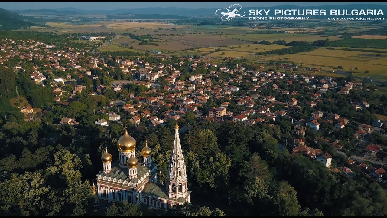 България от високо заснемане с дрон Bulgaria from above aerial service