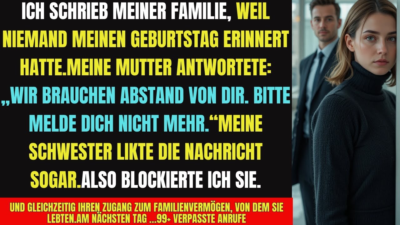 👉 „Meine Mutter schrieb: ‚Melde dich nicht mehr‘ – 24 Stunden später flehten sie“