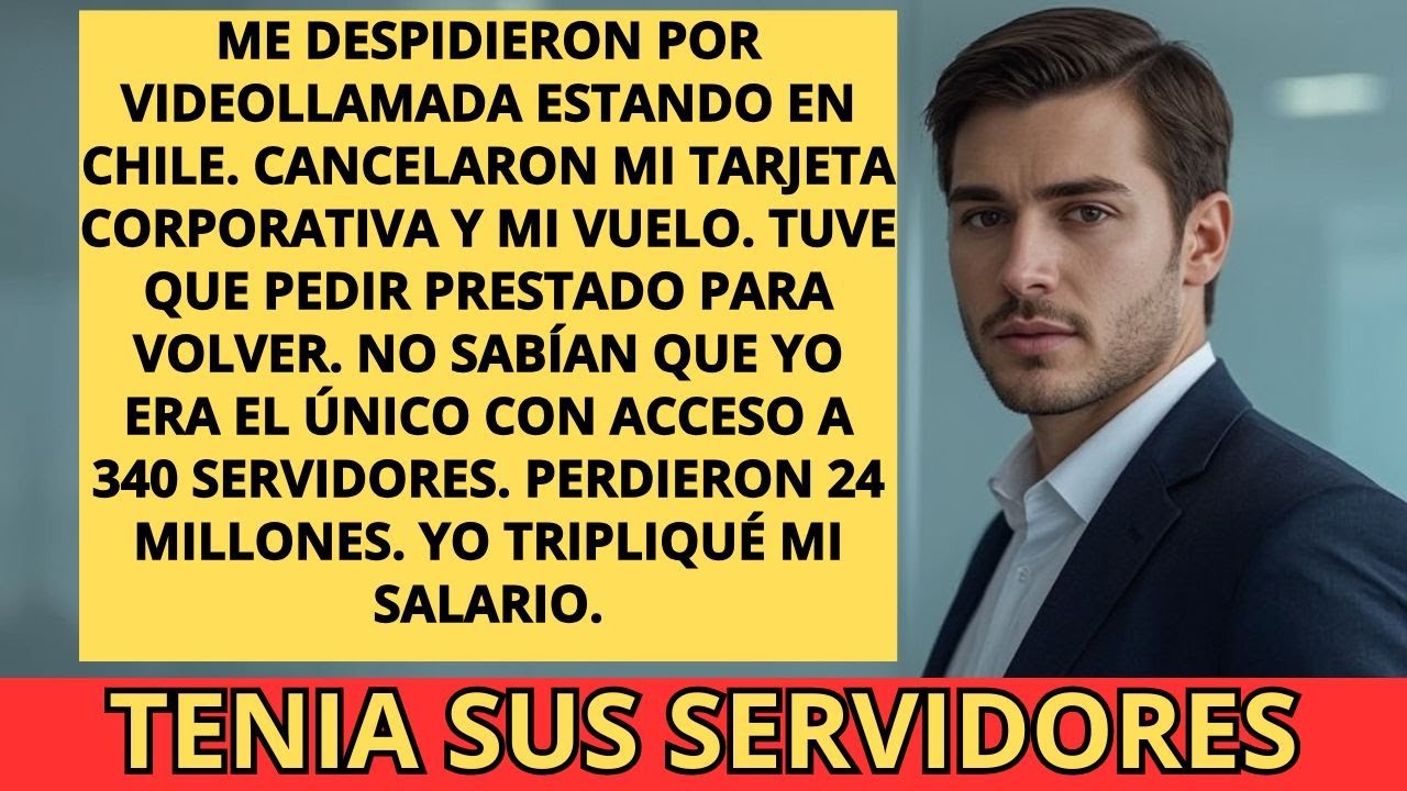 Me dejaron varado en el extranjero — cancelaron mi tarjeta. No sabían que yo tenía sus servidores.