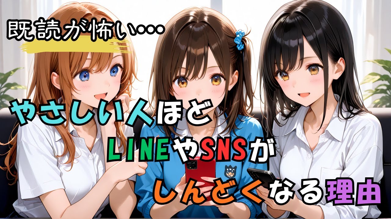 優しい人ほど、LINEやSNSがしんどくなる理由