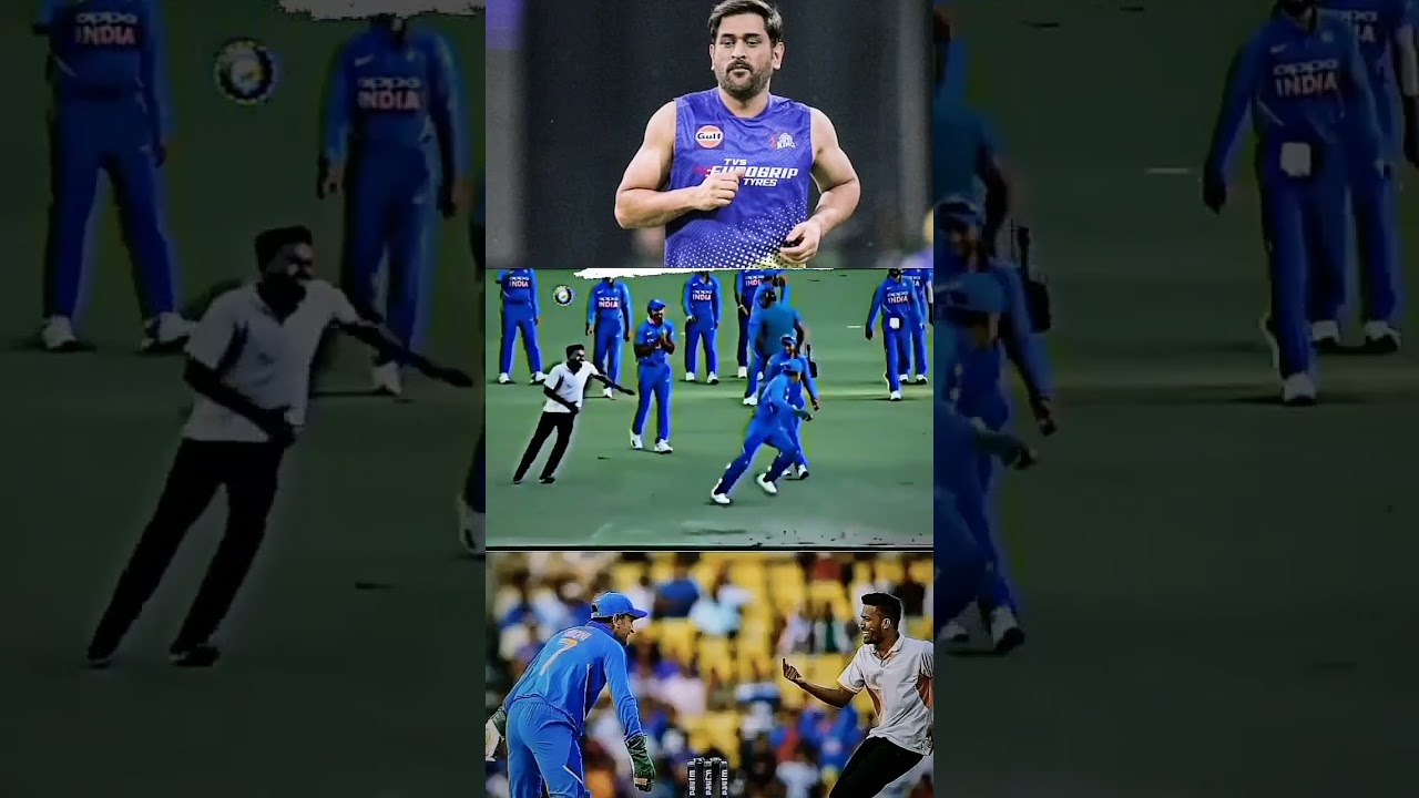 Dhoni fan in ground ❤️ #dhoni #viral