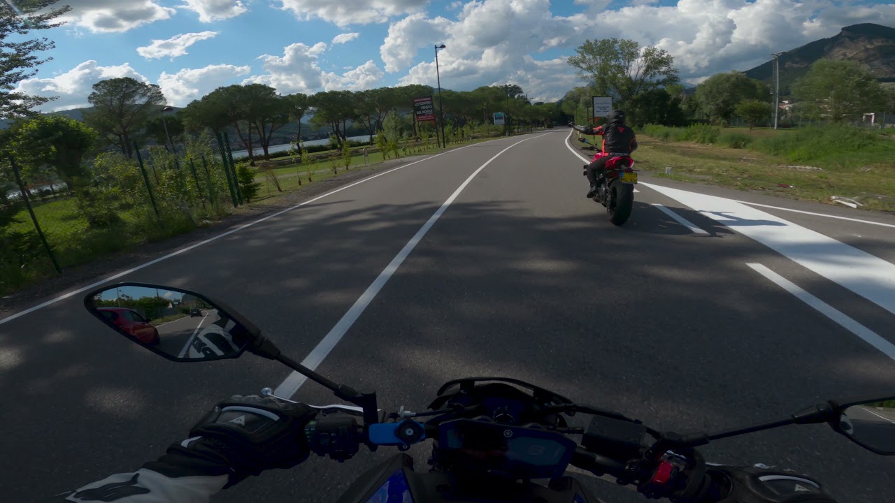 ITALY SUMMER 2021 POV YAMAHA MT 07 DUCATI STREETFIGHTER V4S