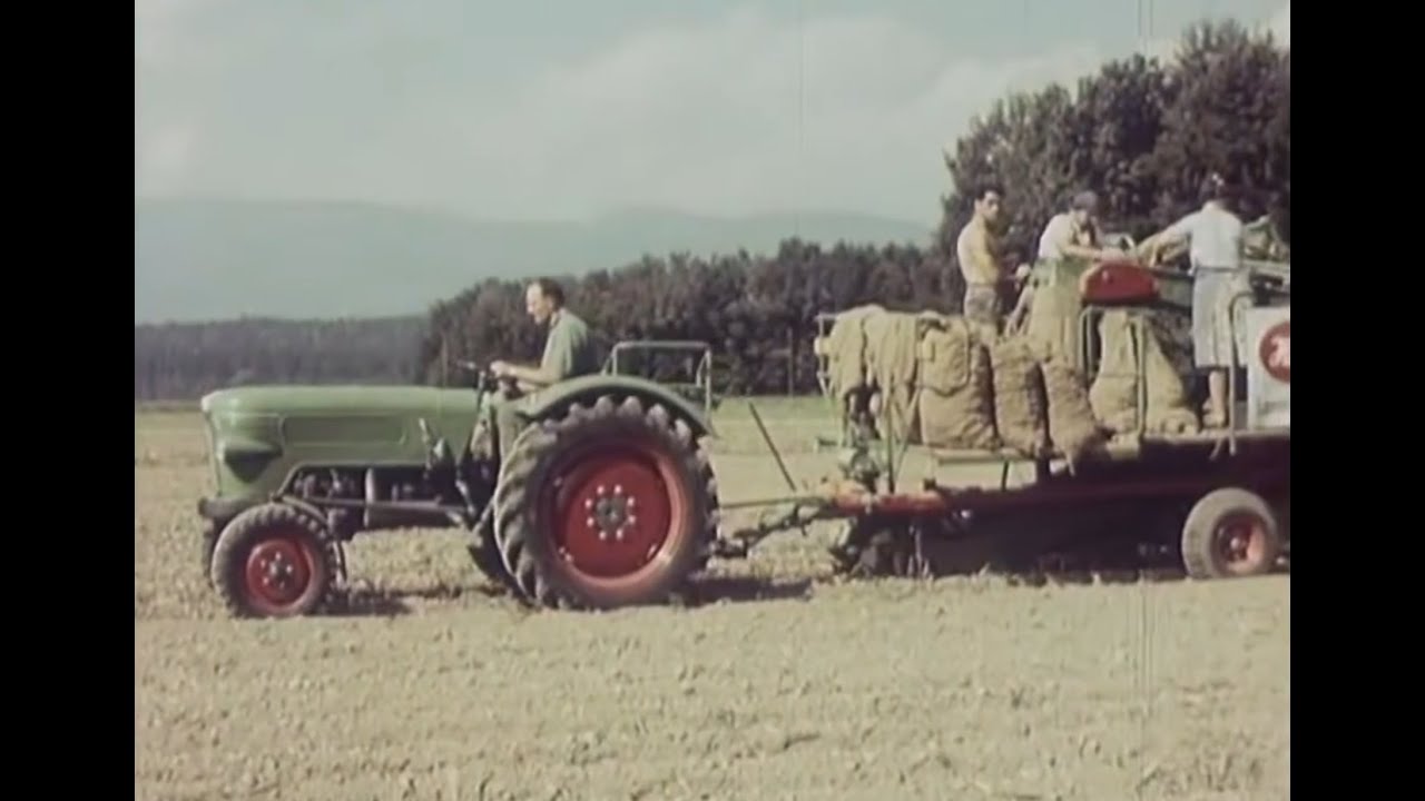 Fendt Werbefilm 60er Jahre (Teil 7) Farmer 2 /Düngen/Kartoffelroden