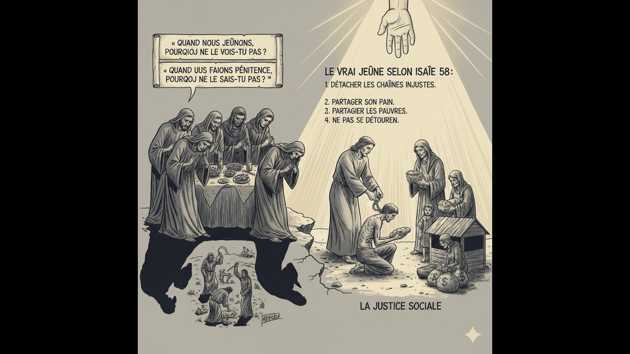 Par le jeûne, abandonnons ce qui nous sépare du Christ ! - Méditation du jour -20/02/2026