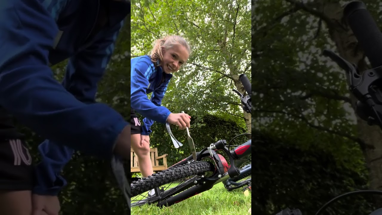 Popping my bike tires because I hit sixty subs