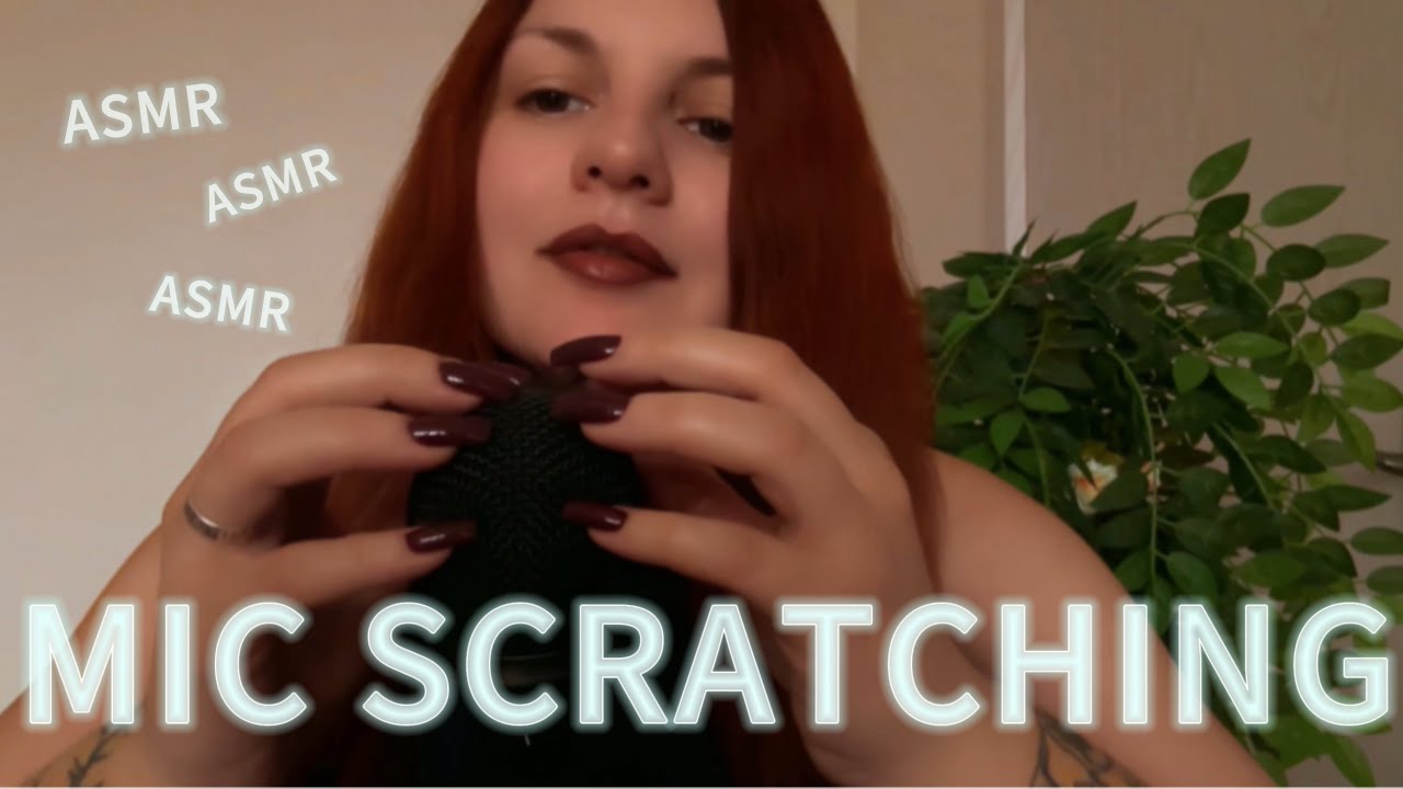 Deep Brain Massage ASMR | Intense Mic Scratching