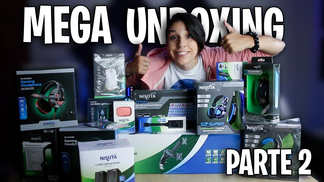 MEGA UNBOXING GAMER de NISUTA 🔥| Parte 2
