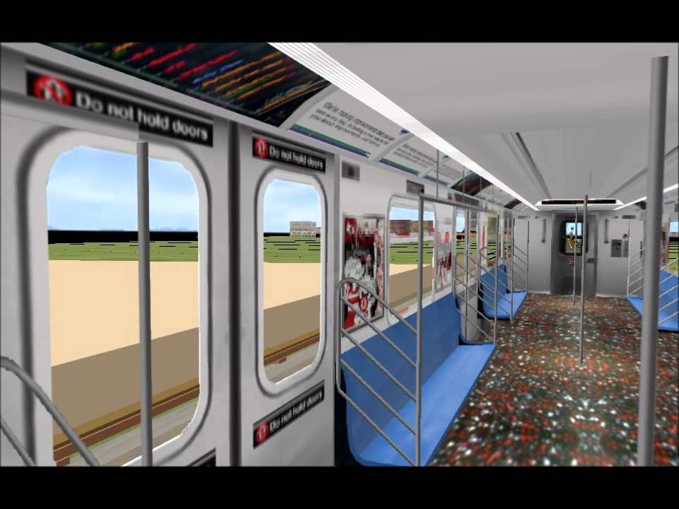 Nyctrman: Virtual on Board Ride on the Openbve 7 Express Target Adskin train