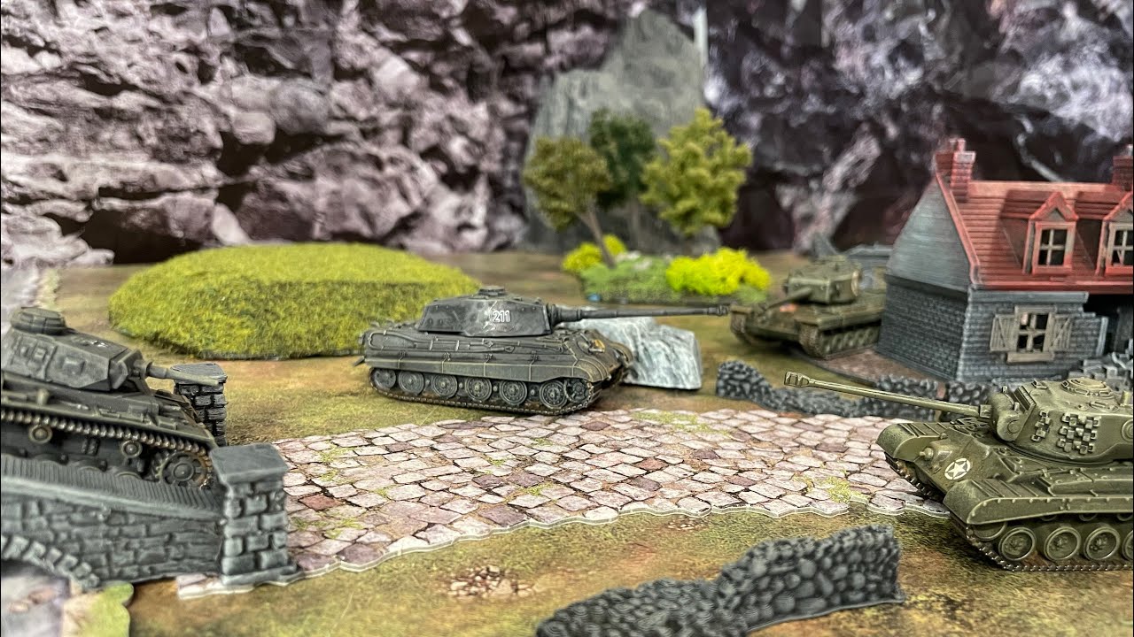 Миниатюрная игра World Of Tanks — Боевой отчёт (150 очков) S1E2