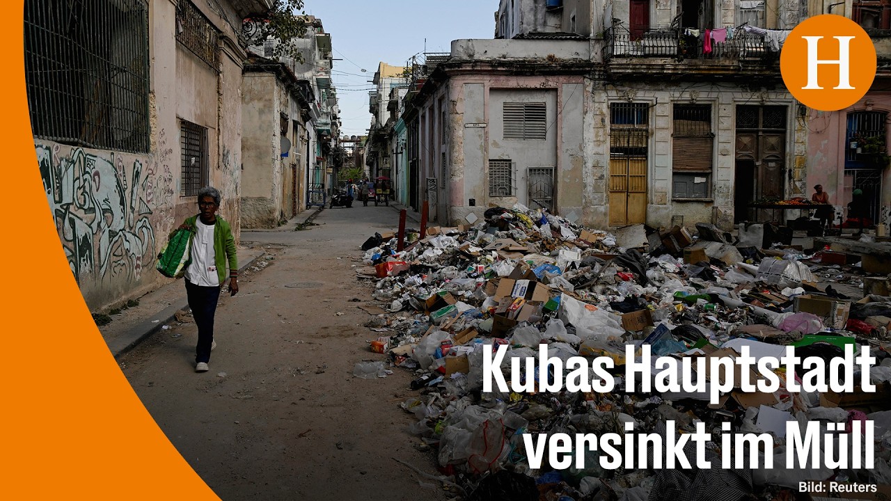 Kuba: US-Sanktionen legen Müllabfuhr in Havanna lahm
