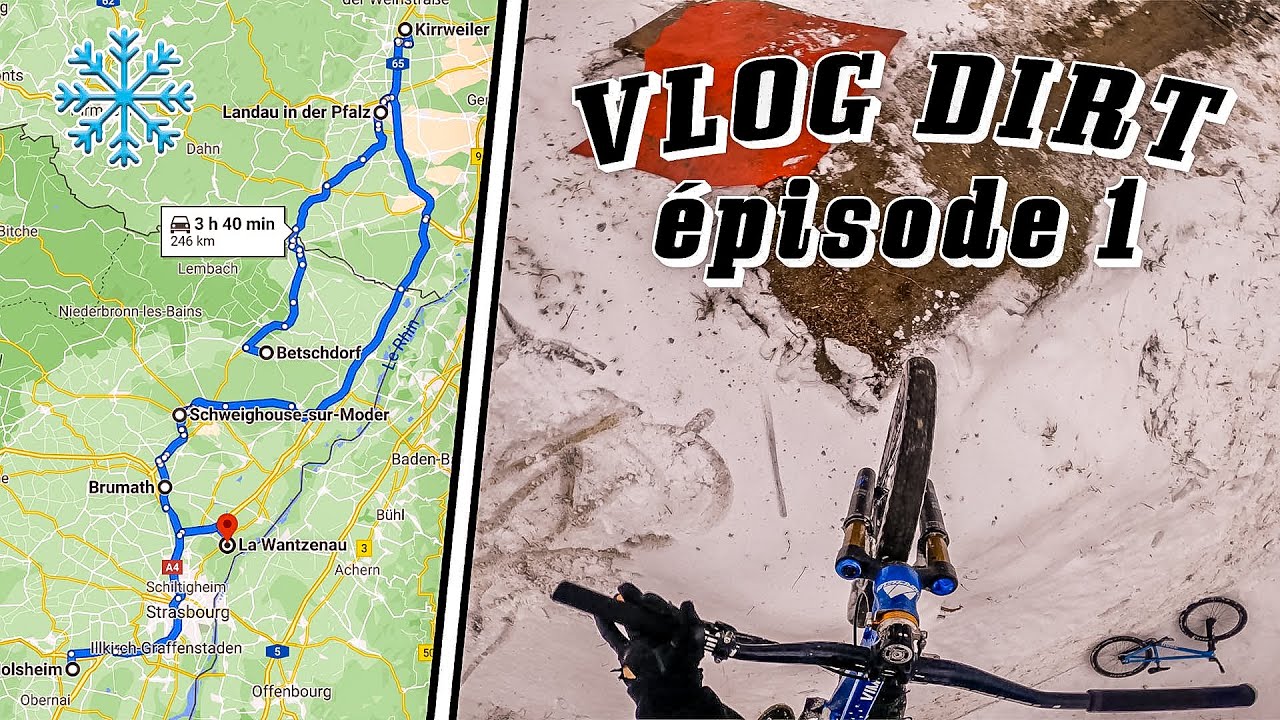 DIRT RIDING / épisode 1 : On roule des spots enneigés